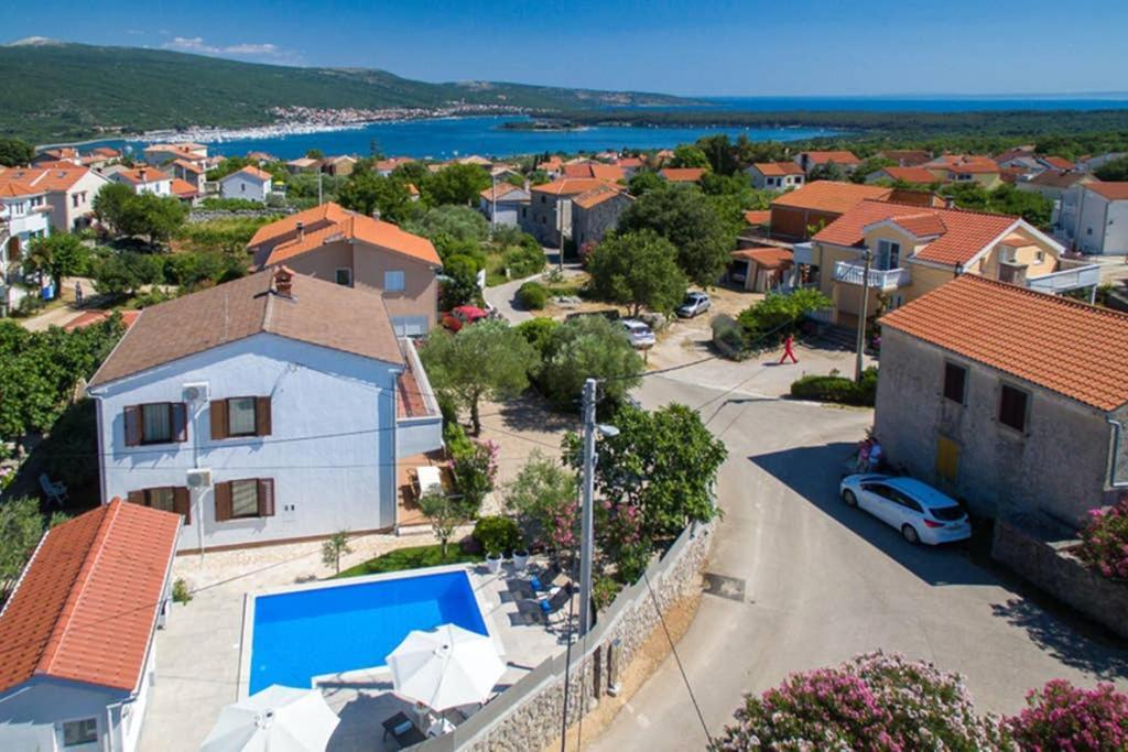 Adria-Holiday House With A Private Pool In Krk Kornić Exteriör bild
