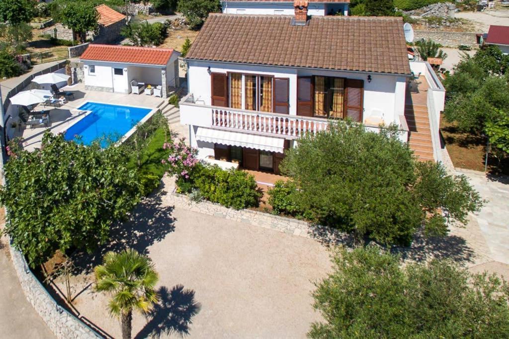 Adria-Holiday House With A Private Pool In Krk Kornić Exteriör bild